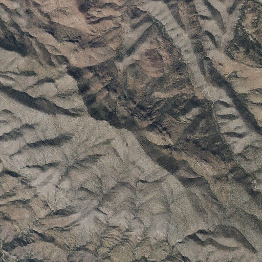 Aerial imagery of Copper Reef Mountain, AZ