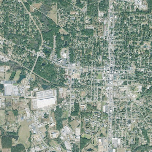Aerial imagery of Wade Field, GA
