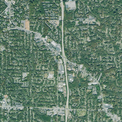 Aerial imagery of Glen Haven Elementary School, GA