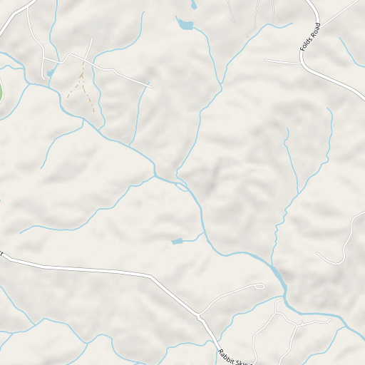 OpenStreetMap map of Baker Branch, GA