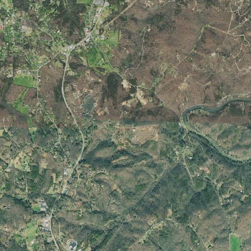 Aerial imagery of Blackjack Ridge, GA
