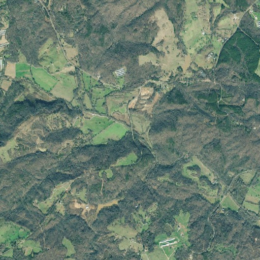 Aerial imagery of Brown Bridge, GA