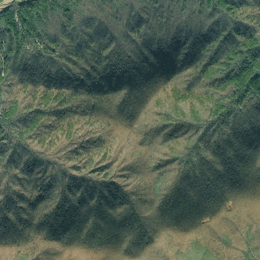 Aerial imagery of Cold Mountain, GA