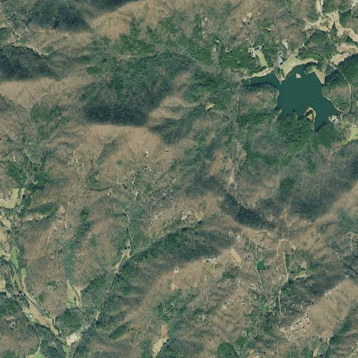 Aerial imagery of Darneille Gap, GA