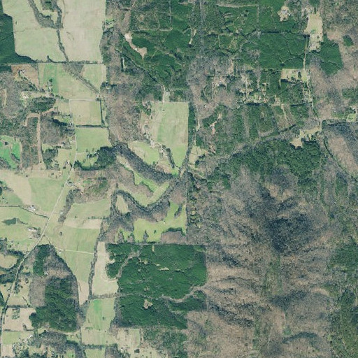 Aerial imagery of Dry Creek, GA