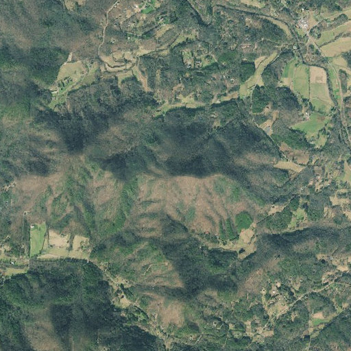 Aerial imagery of Epps Mountain, GA