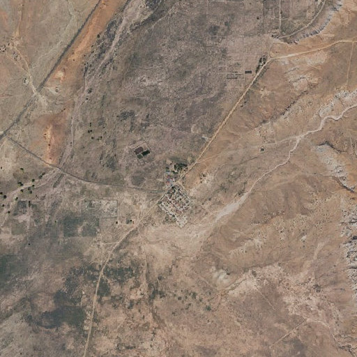 Aerial imagery of Cornfields, AZ