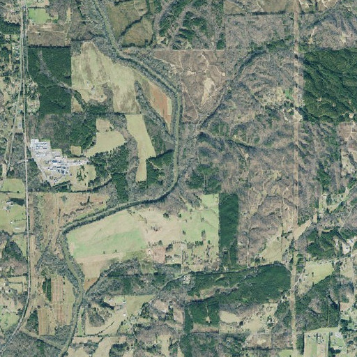 Aerial imagery of Howell Creek, GA