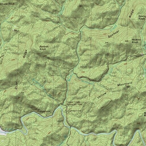 USGS 24K topo map of Millshoal Creek, GA