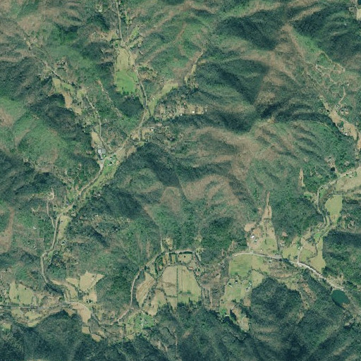 Aerial imagery of Missy Gap, GA