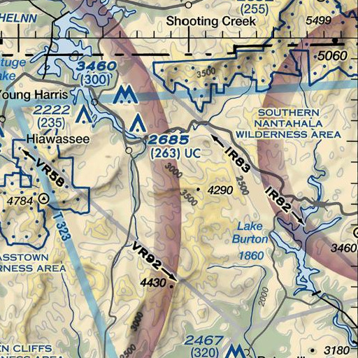 FAA VFR chart of Ramp Gap, GA