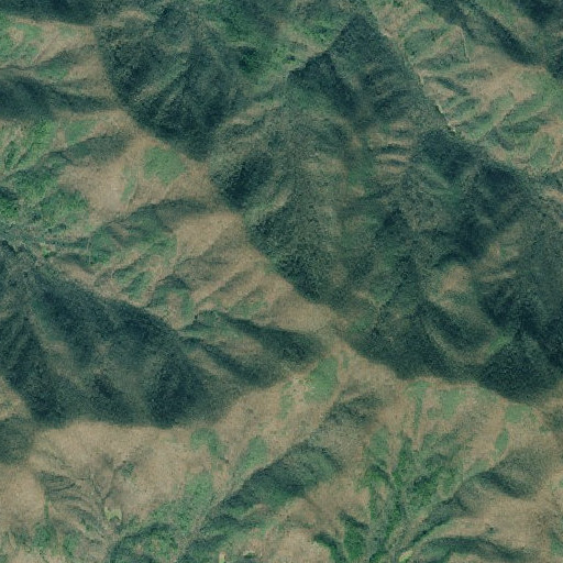 Aerial imagery of Ramp Gap, GA