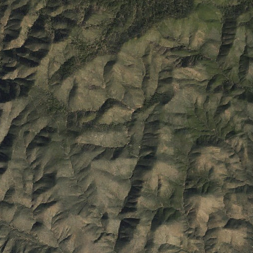 Aerial imagery of Pine Spring, AZ