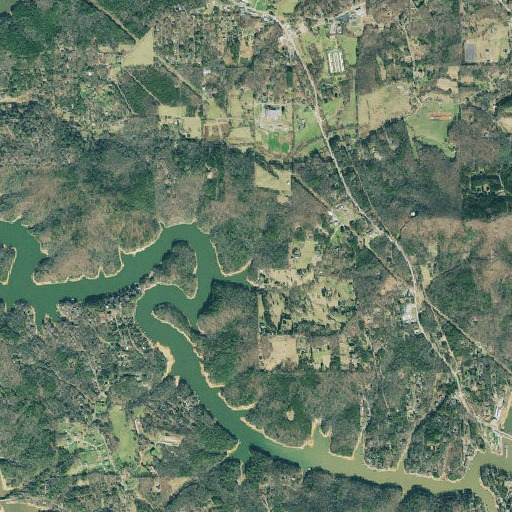 Aerial imagery of Stillhouse Branch, GA