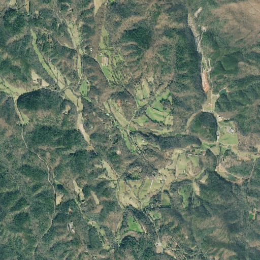 Aerial imagery of Walker Creek, GA
