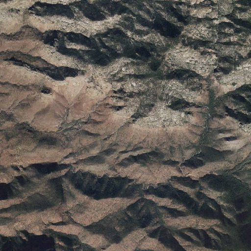 Aerial imagery of Pinto Spring, AZ