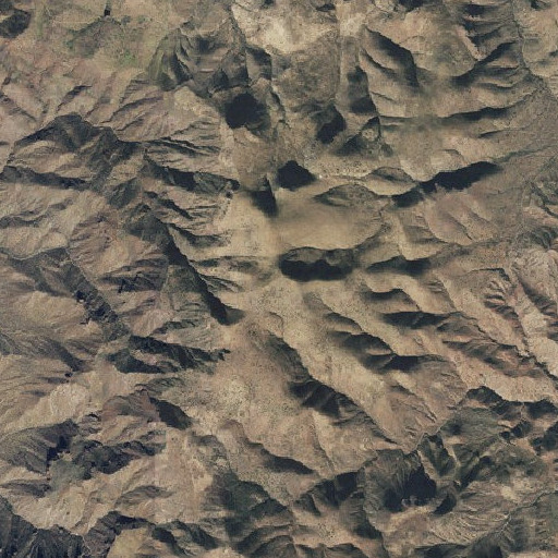 Aerial imagery of Pinyon Mountain, AZ