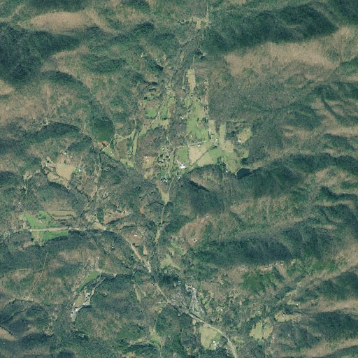 Aerial imagery of White Creek, GA