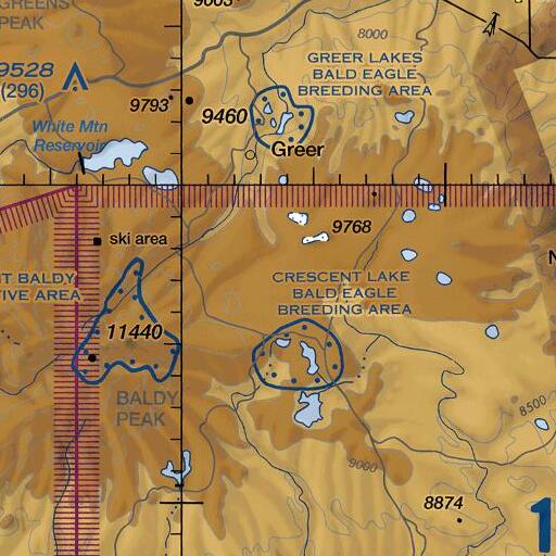 FAA VFR chart of Pool Corral, AZ