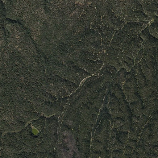 Aerial imagery of Poverty Flat, AZ