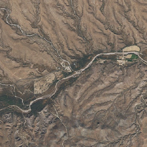 Aerial imagery of Proctor Wash, AZ