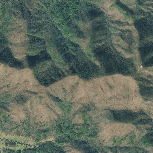 Aerial imagery of Poplar Knob, GA
