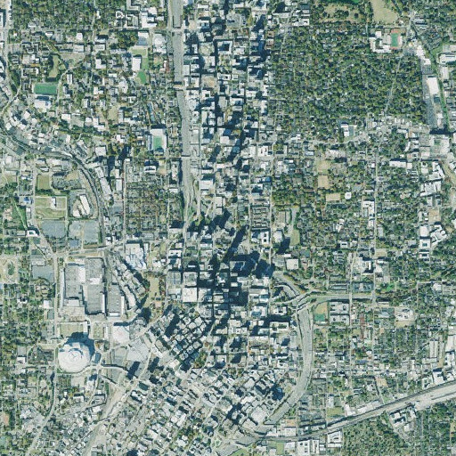Aerial imagery of Interchange 98, GA