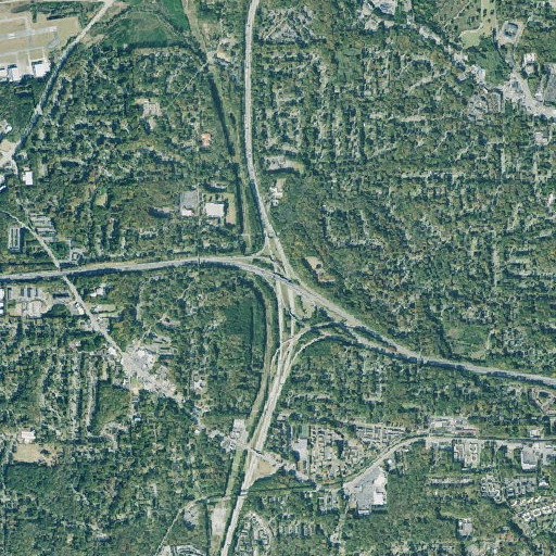 Aerial imagery of Interchange 15, GA