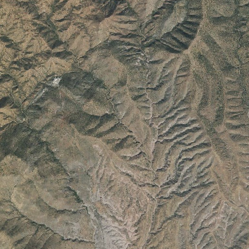 Aerial imagery of Red Creek Spring, AZ