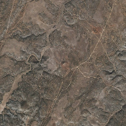 Aerial imagery of Red Knoll, AZ