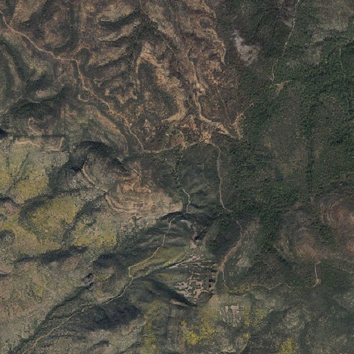 Aerial imagery of Red Rock Spring, AZ