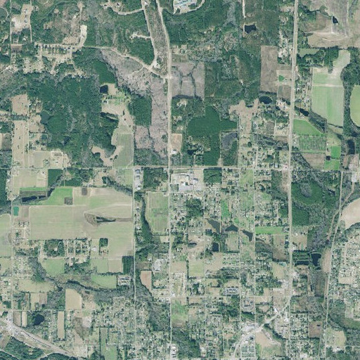 Aerial imagery of Ben Hill County Elementary School, GA