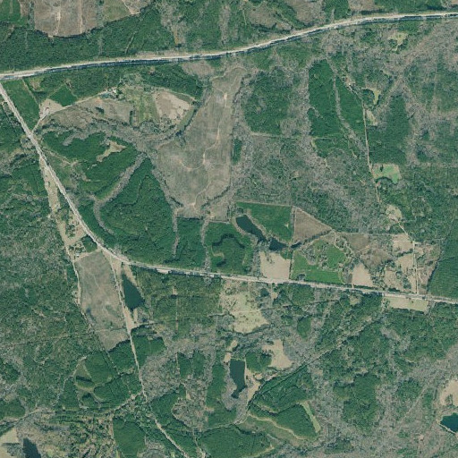Aerial imagery of Chafin Dam, GA