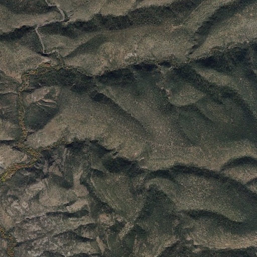 Aerial imagery of Robinson Mesa, AZ
