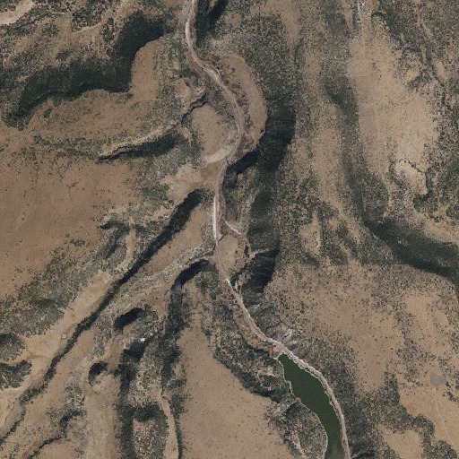 Aerial imagery of Rudd Creek, AZ