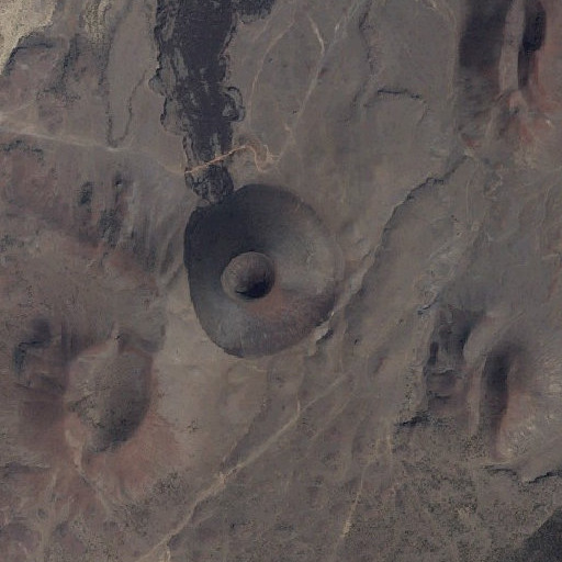 Aerial imagery of S P Mountain, AZ