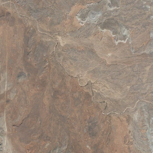 Aerial imagery of Cottonwood Spring, AZ