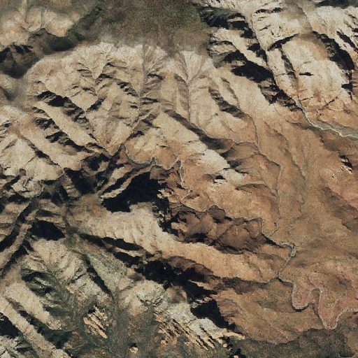 Aerial imagery of Sand Seeps, AZ