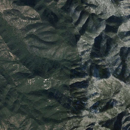 Aerial imagery of Sawmill Spring, AZ