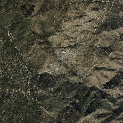 Aerial imagery of Shurtlett Spring, AZ