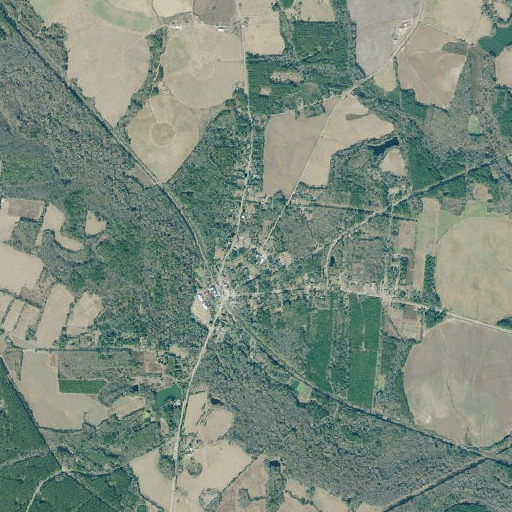 Aerial imagery of Bartow High School, GA