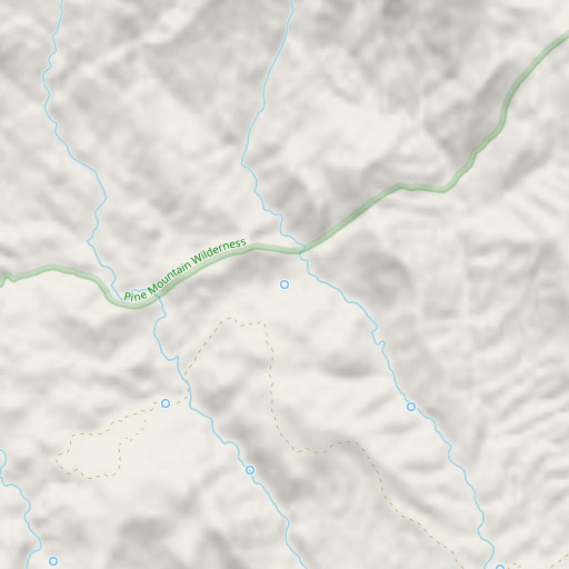 OpenStreetMap map of Soda Spring Number One, AZ
