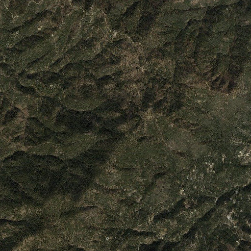 Aerial imagery of Spruce Mountain, AZ
