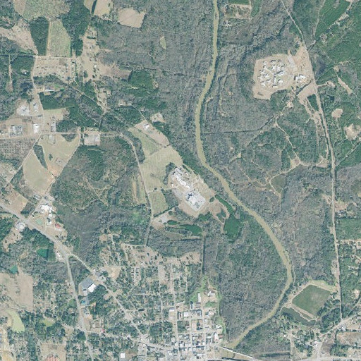Aerial imagery of Pulaski County Jail, GA