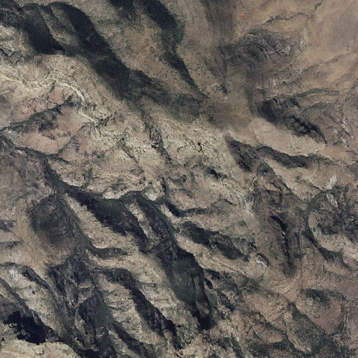 Aerial imagery of Coyote Spring, AZ