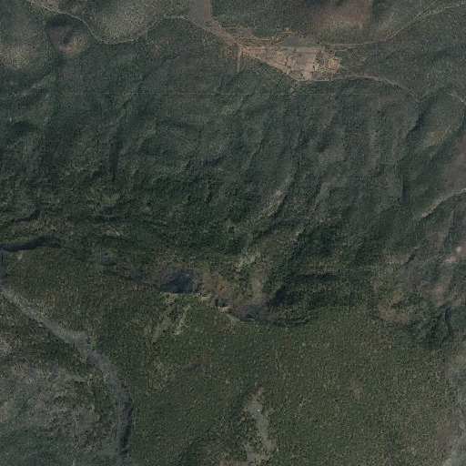 Aerial imagery of Coyote Spring, AZ
