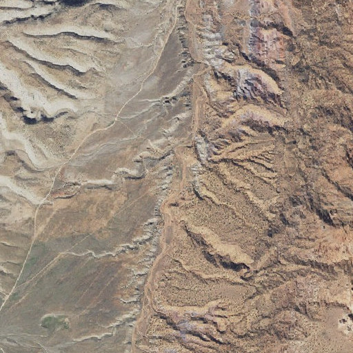 Aerial imagery of Coyote Spring, AZ