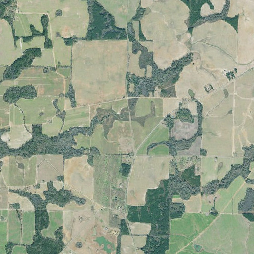 Aerial imagery of Dooly County, GA