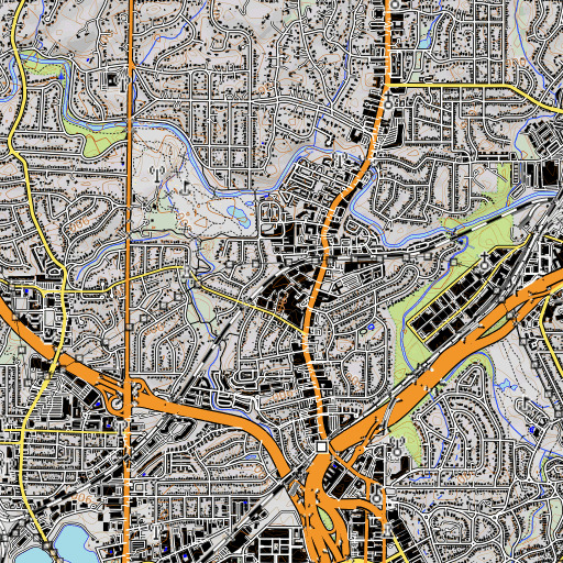 OpenTopoMap map of Bridge Building Heliport, GA