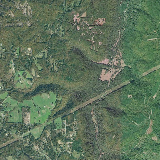 Aerial imagery of Murphy Mine, GA